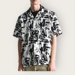 Zara Abstract Print Shirt